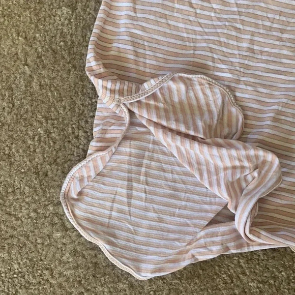 Lululemon What The Sport Singlet Silver Stripe White Naked Size 2 - Picture 5 of 8